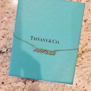 Tiffany & Co. Love & Kisses Pendant "XXXOOO"